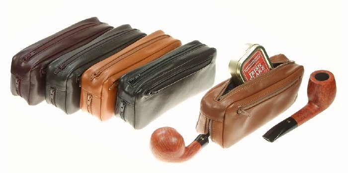 Pipe Accessories :: Leather Pouches :: Pipe Pouches and Tobacco